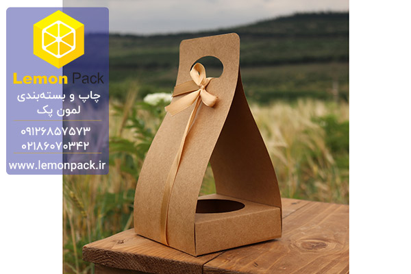 جعبه کارتن دسته دار